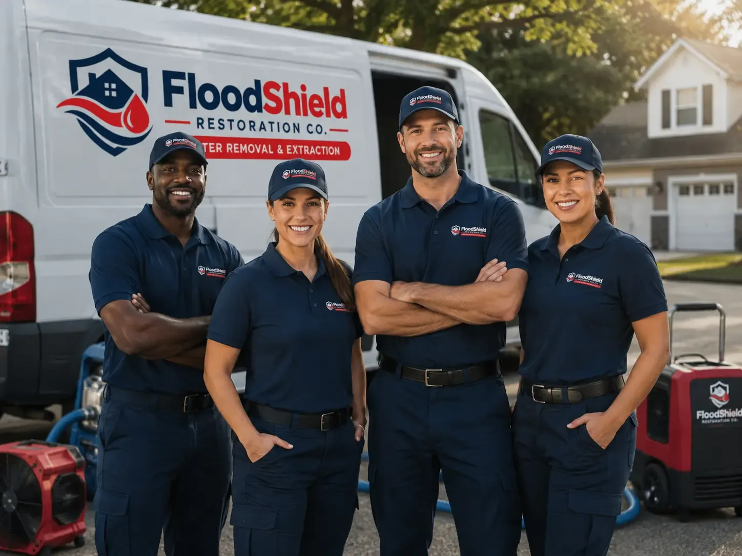 Flood Damage Restoration company in Woodberry Forest, VA